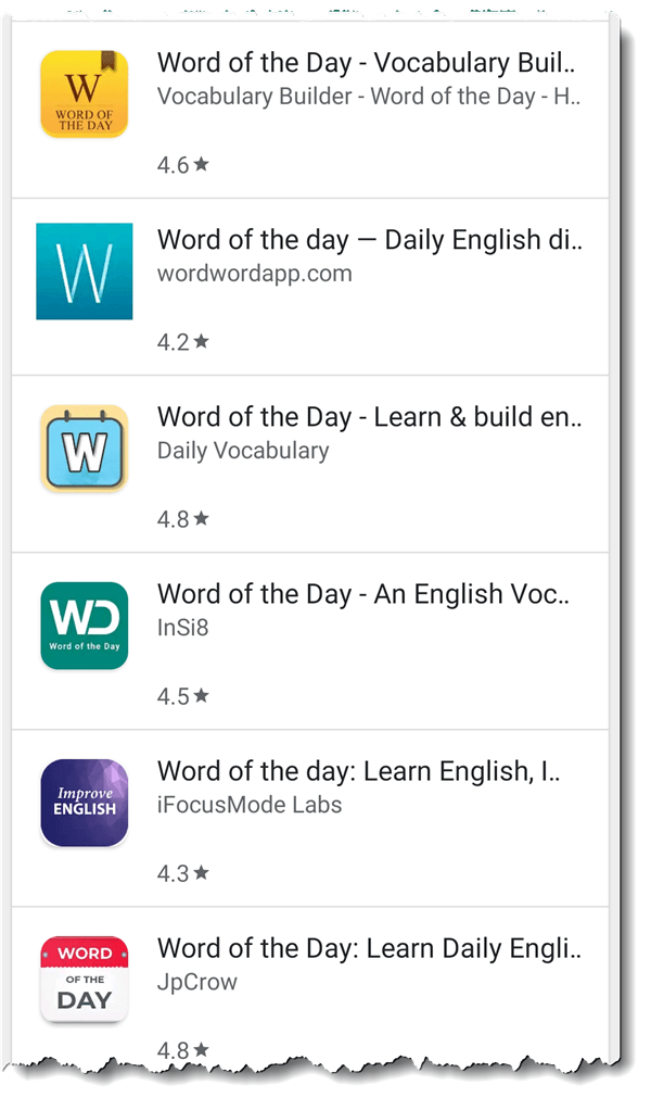 There are some great apps to help you learn new words